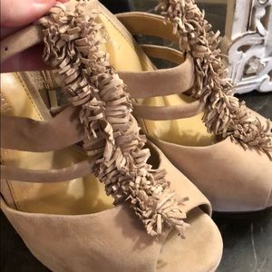 Brand New fringe heels